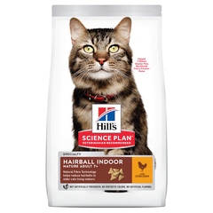 Croquettes chat senior Hairball poulet :1,5kg