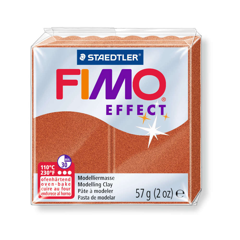 Pâte Fimo Effect, 57g - Métal cuivré