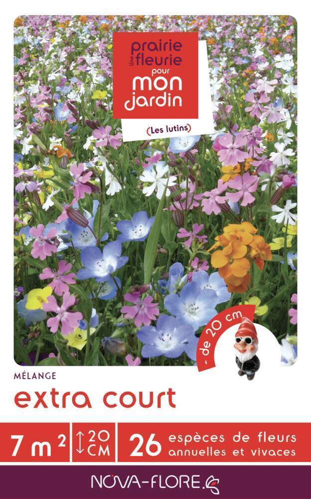 MÃ©lange fleuri extra court 7m2 : En boite