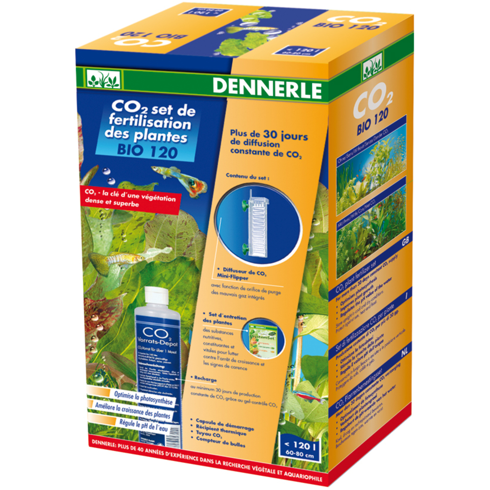 Set CO2 de fertilisation des plantes Bio 120