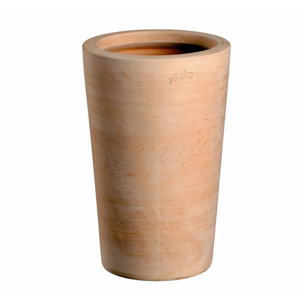 Cuvier haut droit en terre cuite Ø 32 x H. 51cm
