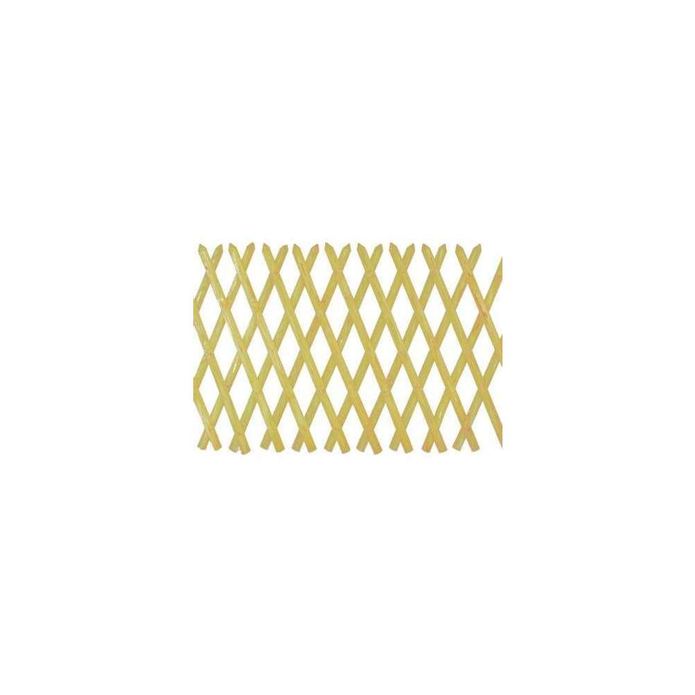 Clôture Croisée, en bois de pin - l. 250 x H. 80 cm