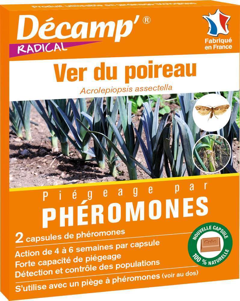 Phéromone Teigne du poireau-2 capsules