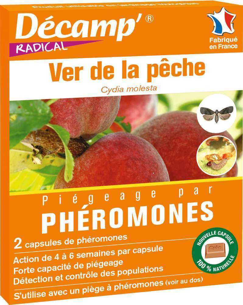 Phéromone Ver de la pêche-2 capsules