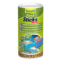 Alimentation pour poissons de bassin Tetra pond : sticks mini 1L