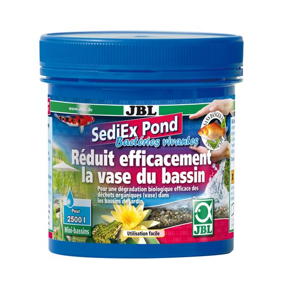 SediEx Pond, bactéries vivantes pour réduire la vase du bassin - 250g