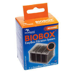 Easybox charbon xs : plastique charbon l. 5,5 x l. 4 x h. 7 cm