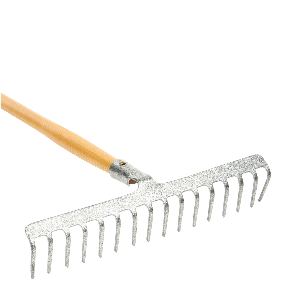 Rateau à 16 dents courbes forgées Monobloc