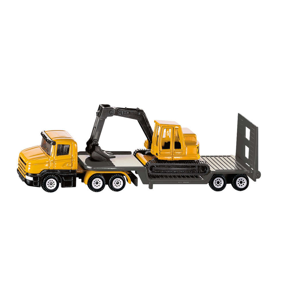 camion avec excavateur : échelle 1/64éme