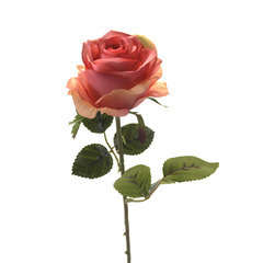 Tige rose simone, rose H. 45 cm