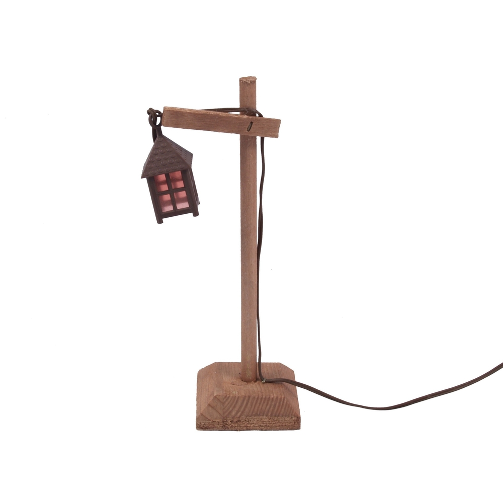 Décoration : Lampion poteau avec prise 3.5V