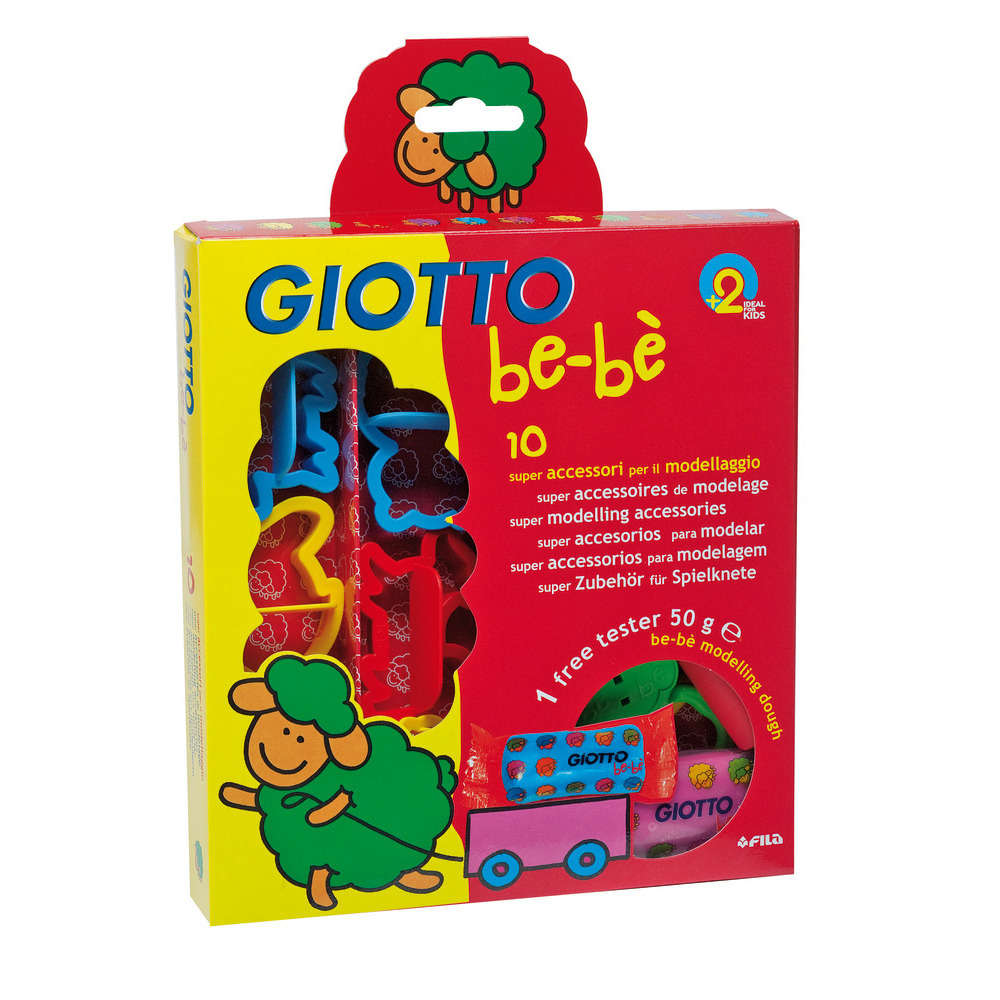 Accessoires de modelage Giotto be-bè en coffret