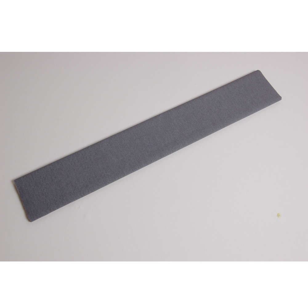 Papier crépon 75%, le rouleau 2,50x0,50m - Gris