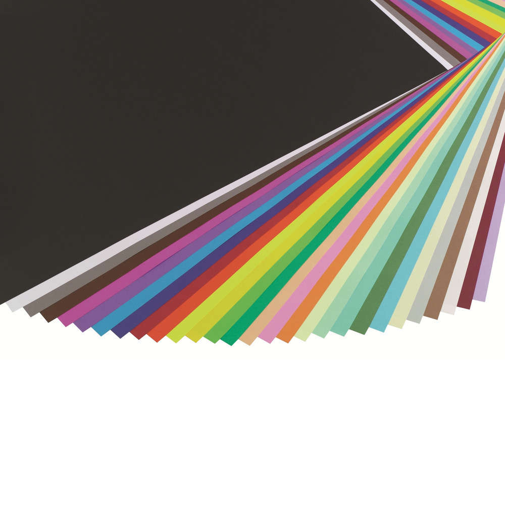 Feuille de couleur Maya (270g) 50x70 cm - Vert mousse