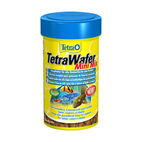 Nourriture complète poisson de fond TetraWafer Mini Mix : 100ML