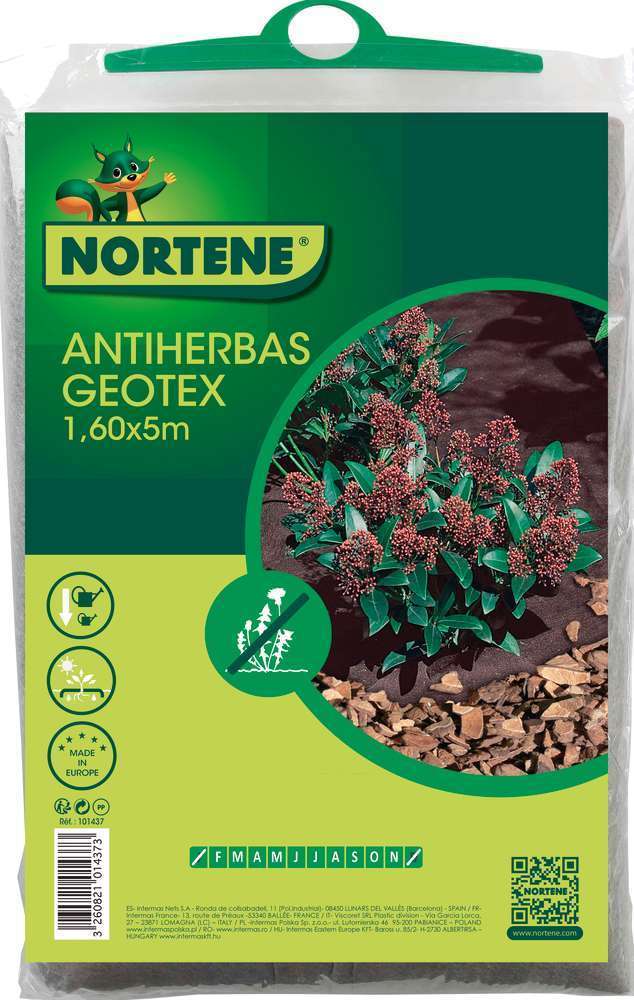 Feutre de paillage marron 1,60X5M