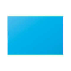 Cartes Pollen 11x15,5 cm x 25 -  Bleu turquoise