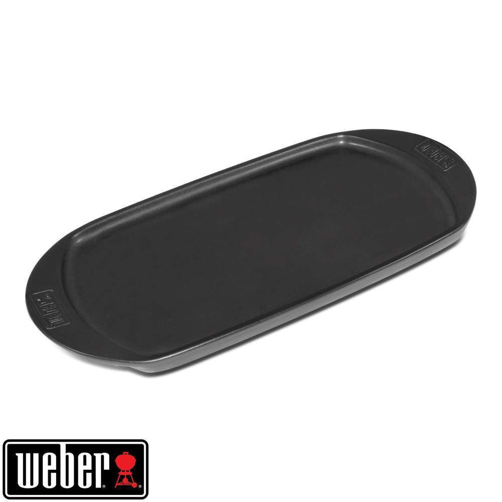 Plancha pour barbecue gaz-charbon: cÃ©ramique