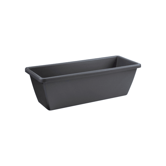 Jardinière Barcelona, anthracite L. 50 x l. 19,5 x H. 15,6 cm