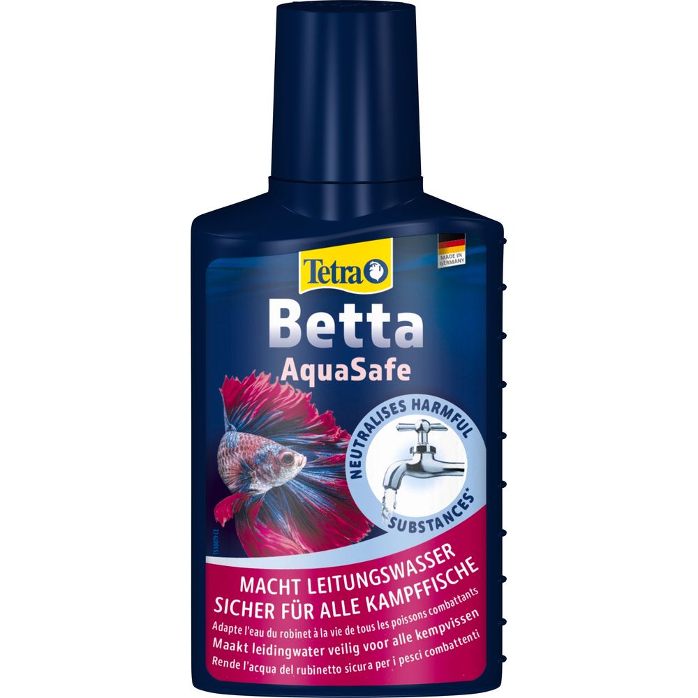 Betta Aquasafe, conditionneur d'eau pour petits aquariums - 100ml