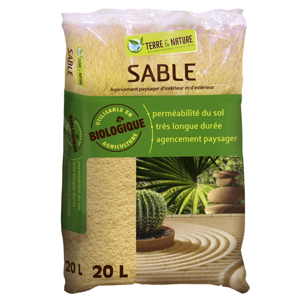 Sable sac de 20 litres