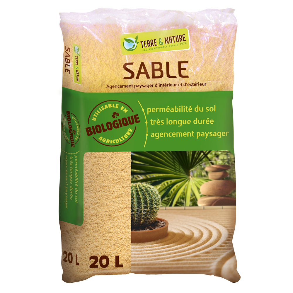 Sable - sac de 20 litres
