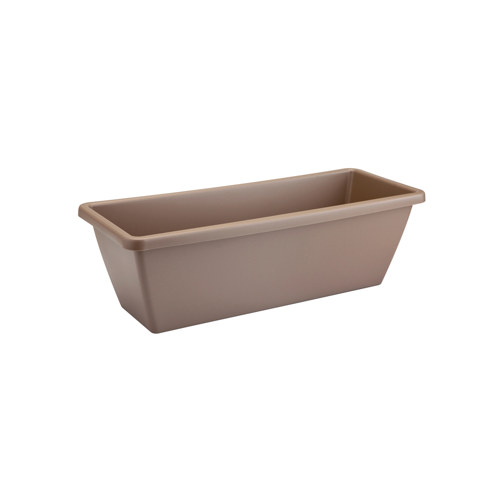 Jardinière Barcelona, taupe L. 70 x l. 19,5 x H. 15,6 cm