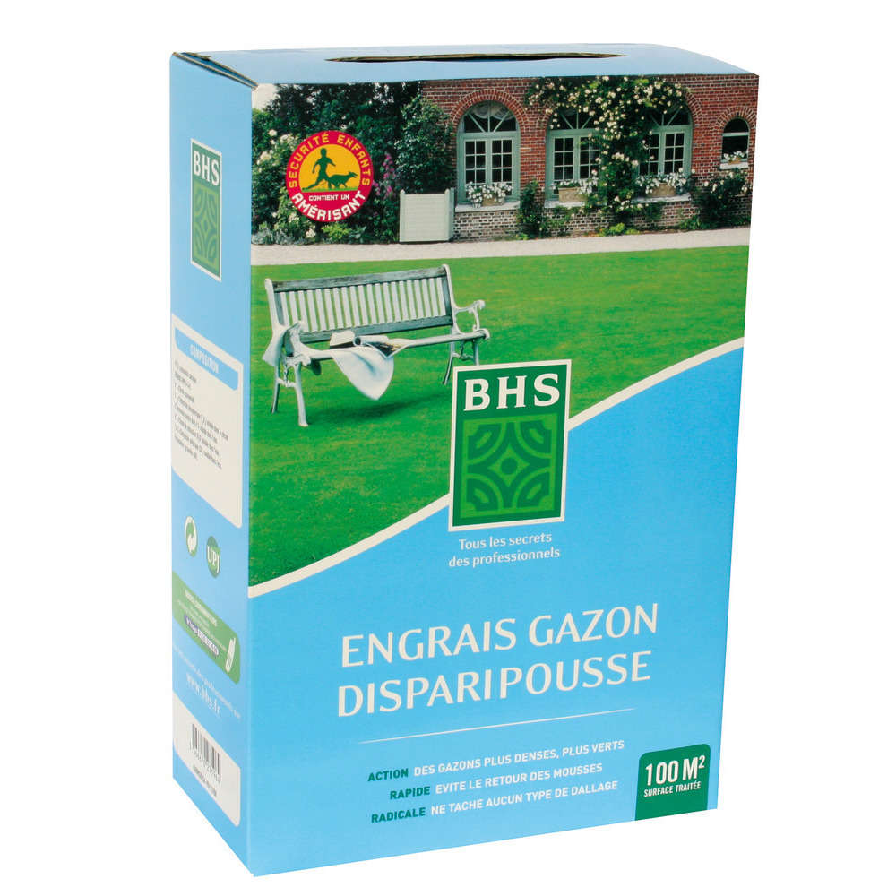 Engrais gazon disparipousse® : sac de 4kg