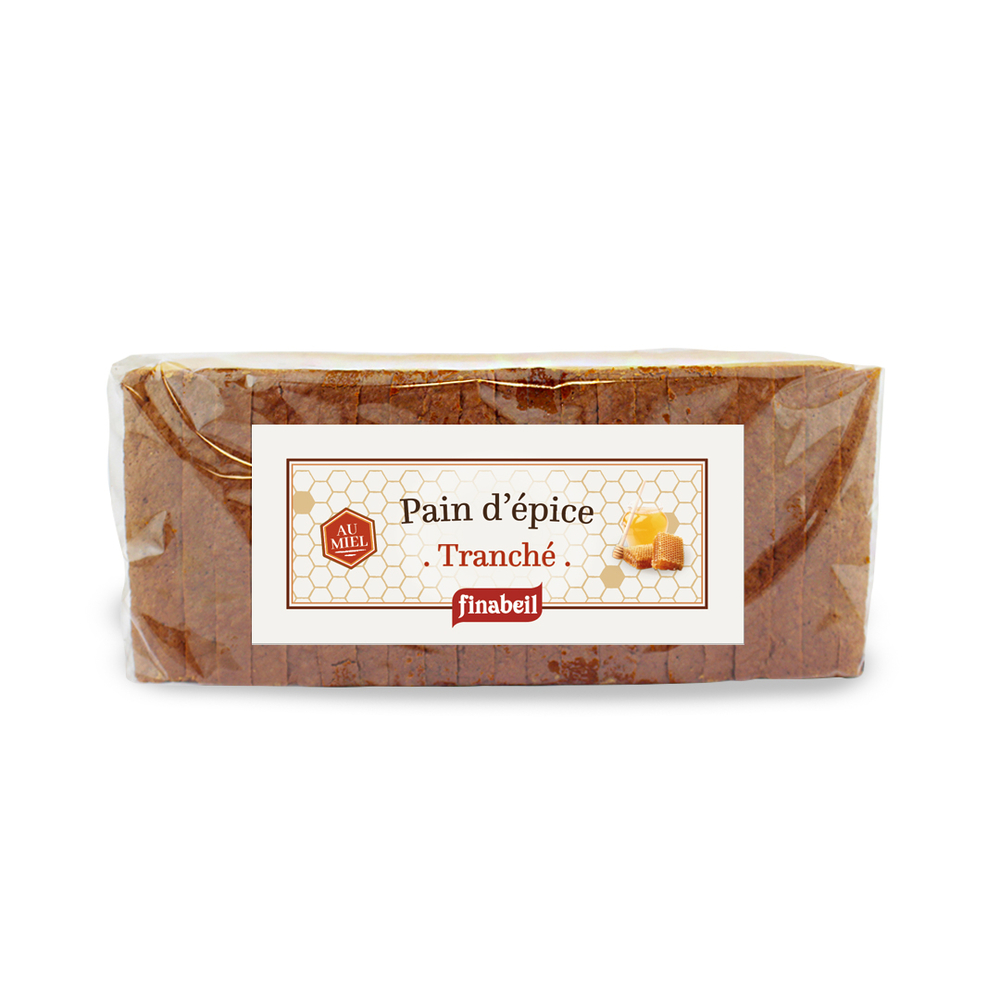 Pain d'épices tranché 500gr