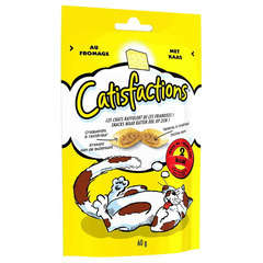 Friandises pour chat Catisfactions au fromage 60 gr