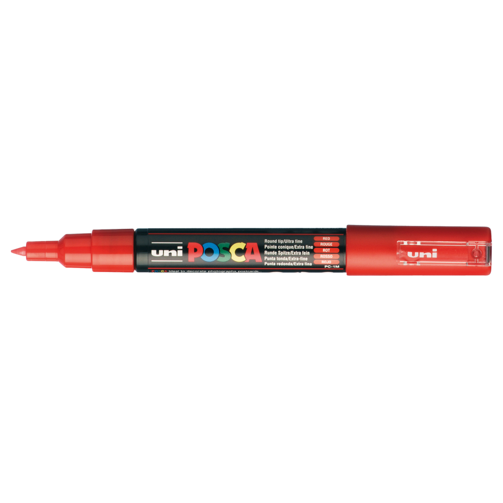 Marqueur peinture pointe extra fine conique Rouge