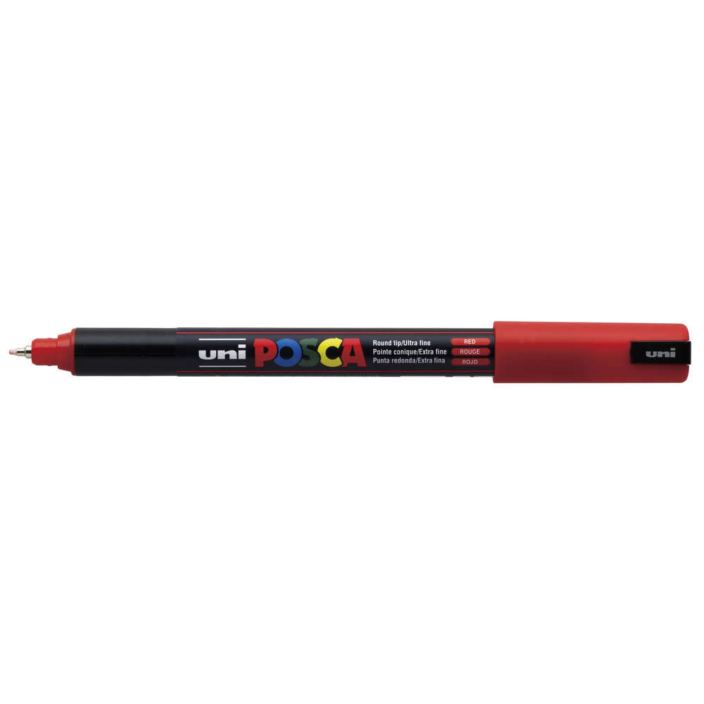 Marqueur peinture pointe calibrée extra-fine Rouge