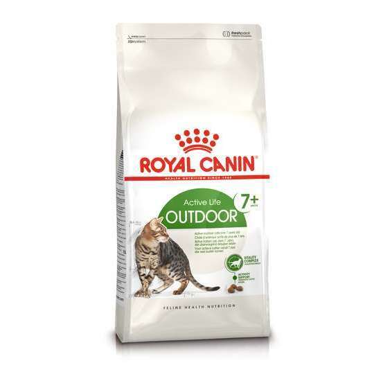 Croquettes chat senior Royal Canin Outdoor 7+ : 4 kg