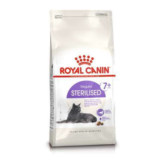 Croquettes chat senior Royal Canin Sterilised 7+ : 1,5 kg