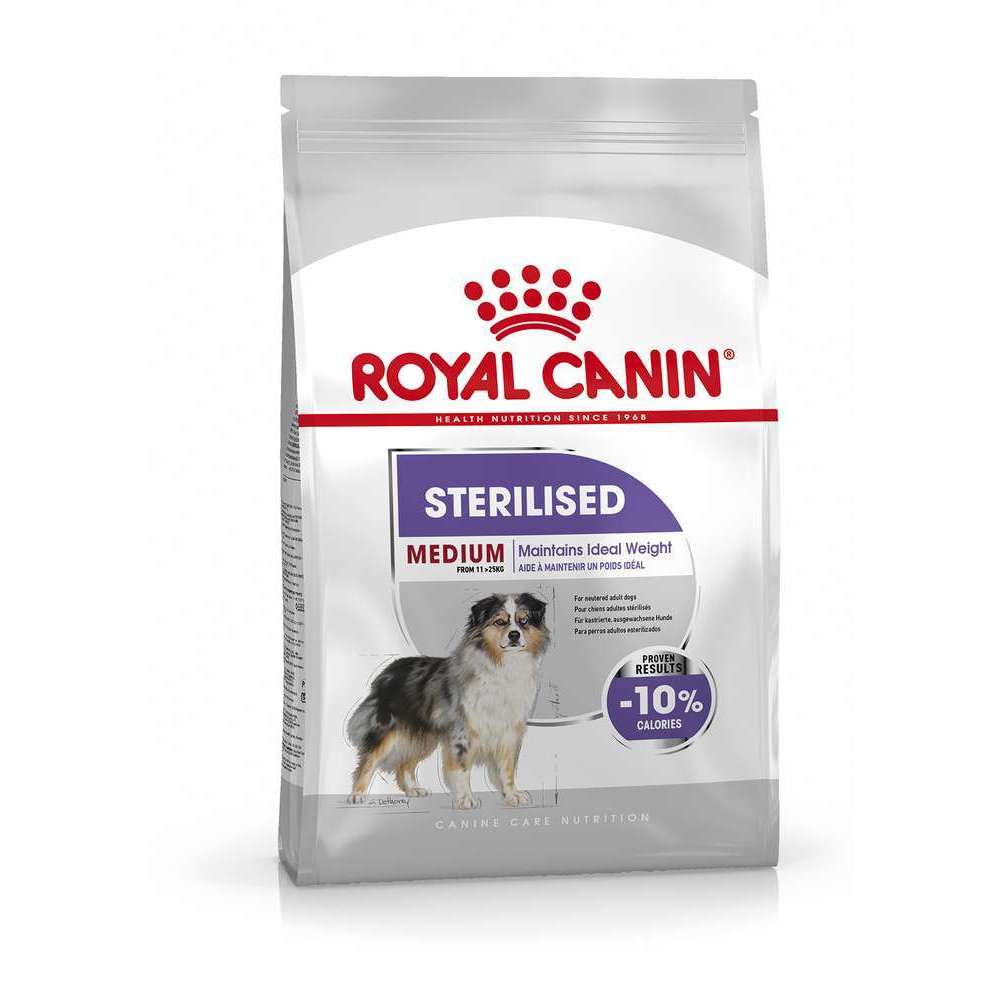 Croquette chien medium sterilised - 3kg