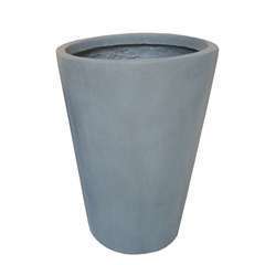 Pot haut Tankian, gris anthracite Ø 40,5 x H. 61 cm