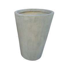 Pot haut Tankian, gris ciment Ø 50,5 x H. 71,5 cm
