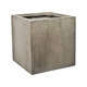 Cube Jin, gris ciment L. 39,5 x l. 39,5 x H. 40 cm