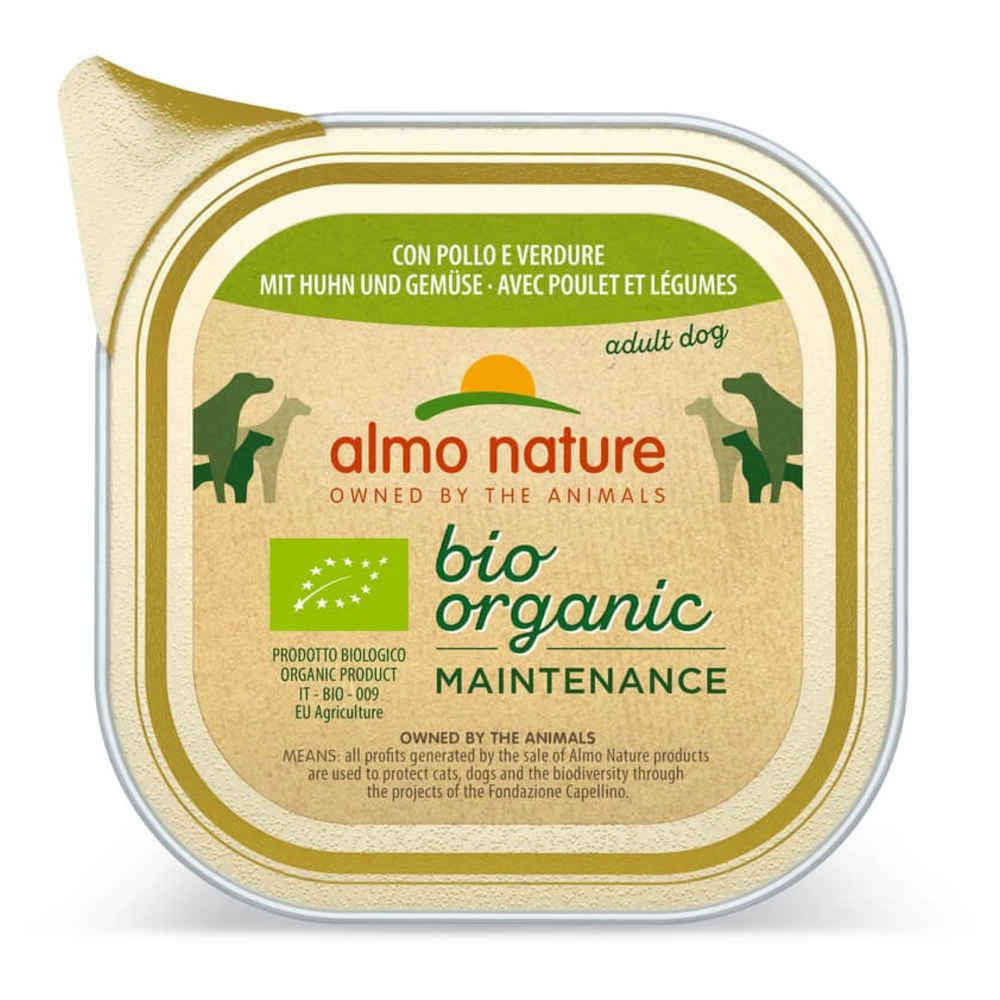 Aliment chien Daily Menu Bio:Poulet& Leg.100g