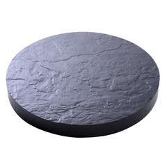 Roule-pot en polypropylène, aspect pierre Ø 40 cm