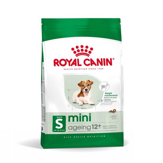 Croquettes chien senior SHN Mini Ageing +12 : 3,5 kg
