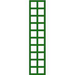 Colonne maille carrée (12cm), vert - l. 30 x H. 141 cm