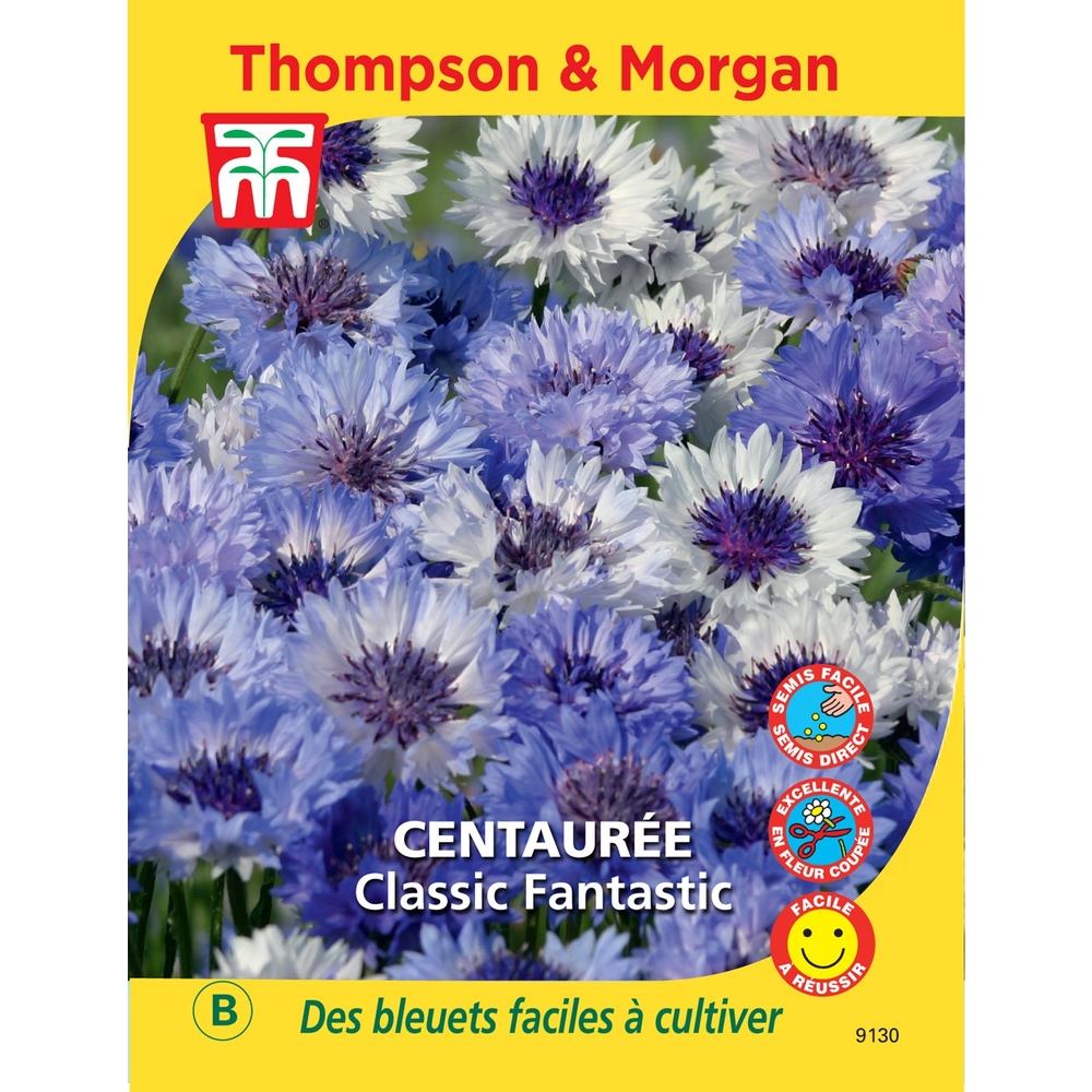 graines de fleur: centauree classic fantastic 0.80 grammes