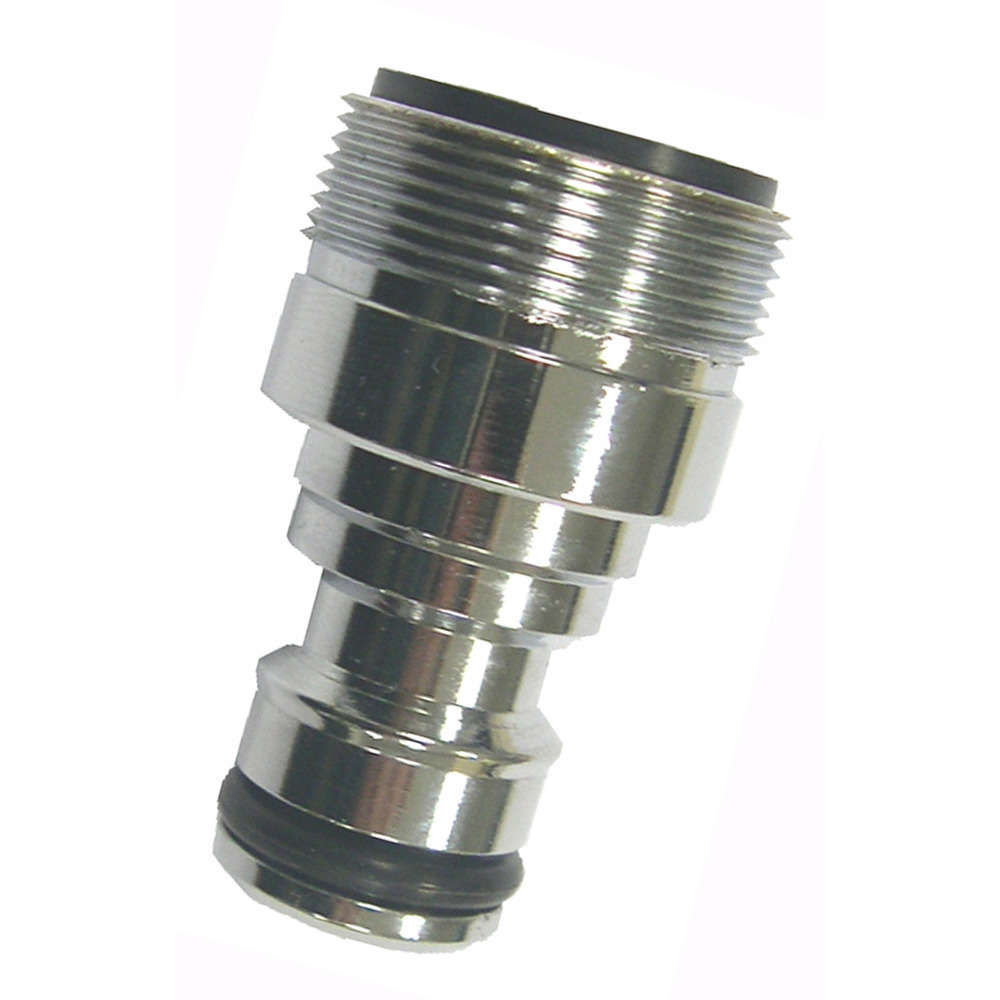 Adaptateur de brise jet chromé M.24x100 sortie rapide