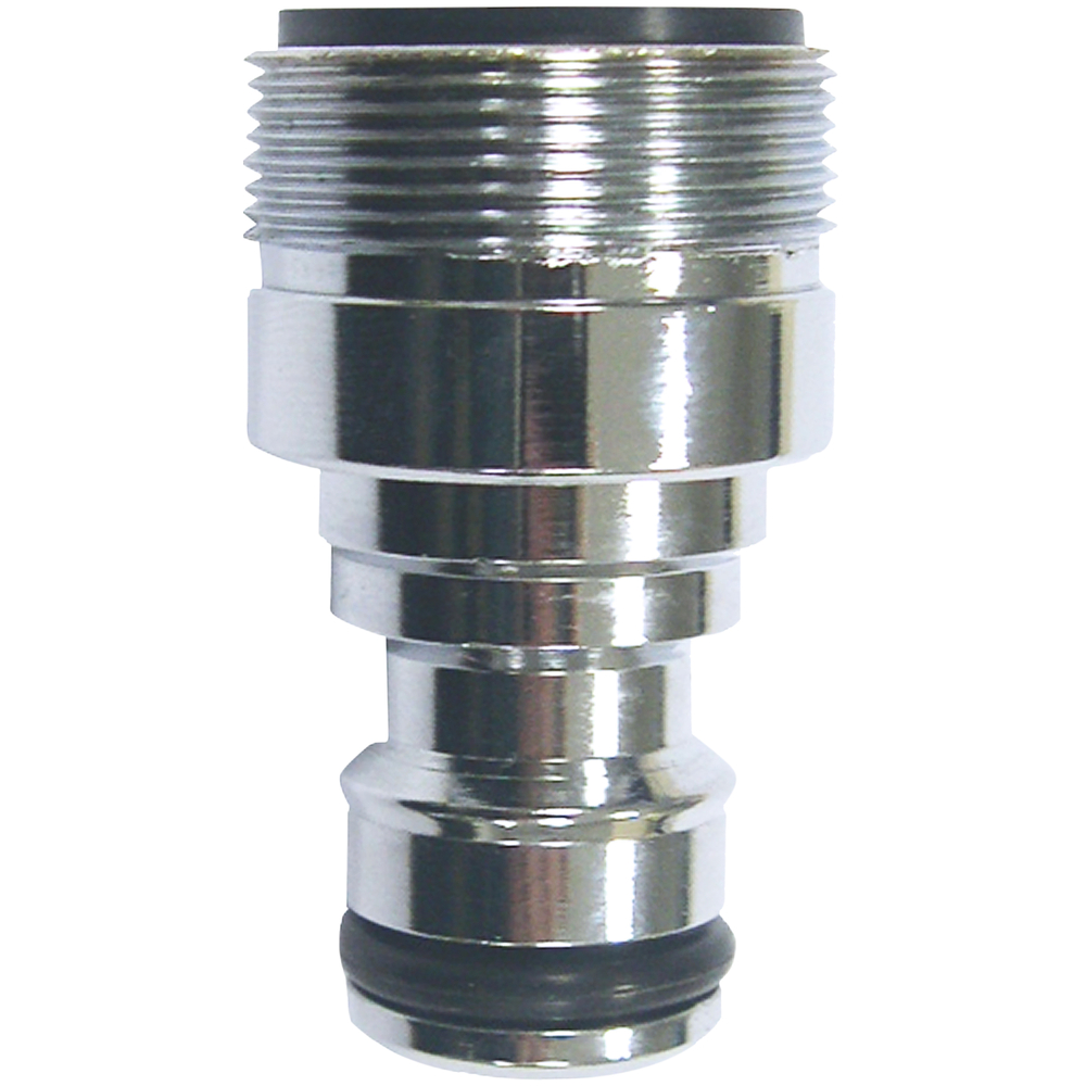 Adaptateur de brise jet chromé M.24x100 sortie rapide