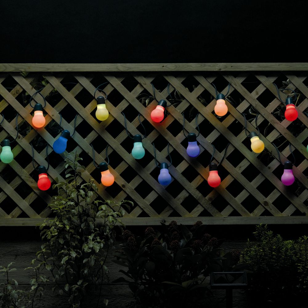 Guirlande Guinguette Solaire Party Light L 10 M Truffaut