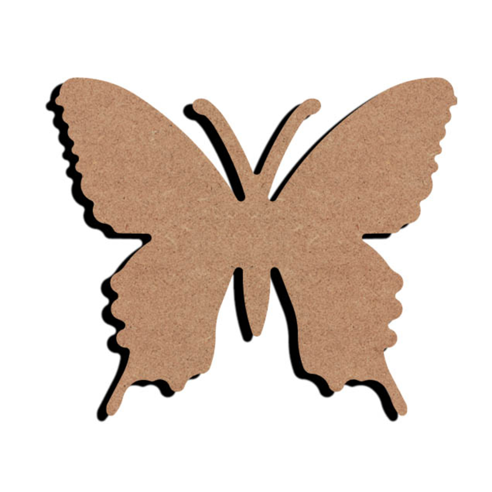 Forme en médium - Papillon 15x12cm