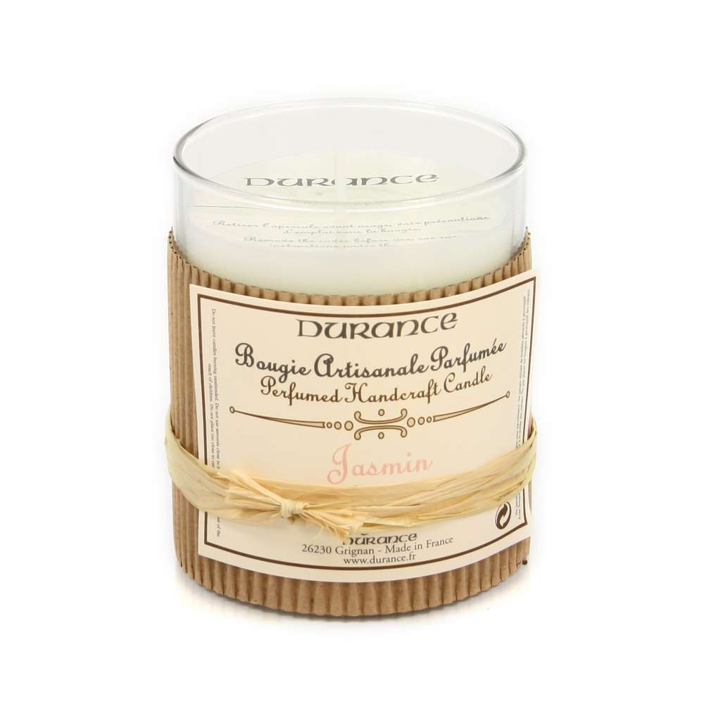 Bougie artisanale parfumée, 180g - Jasmin