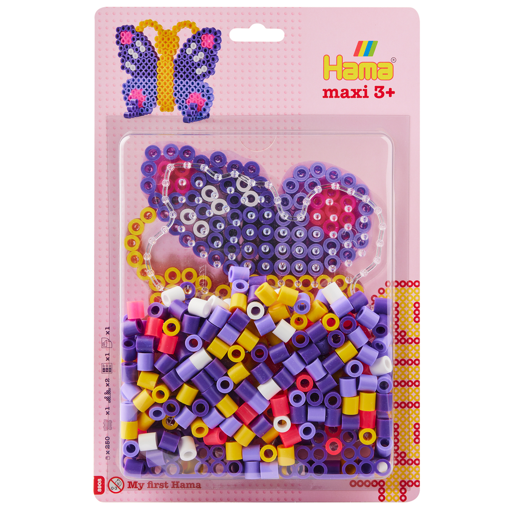 Kit Papillon sous blister maxi : environ 250 perles