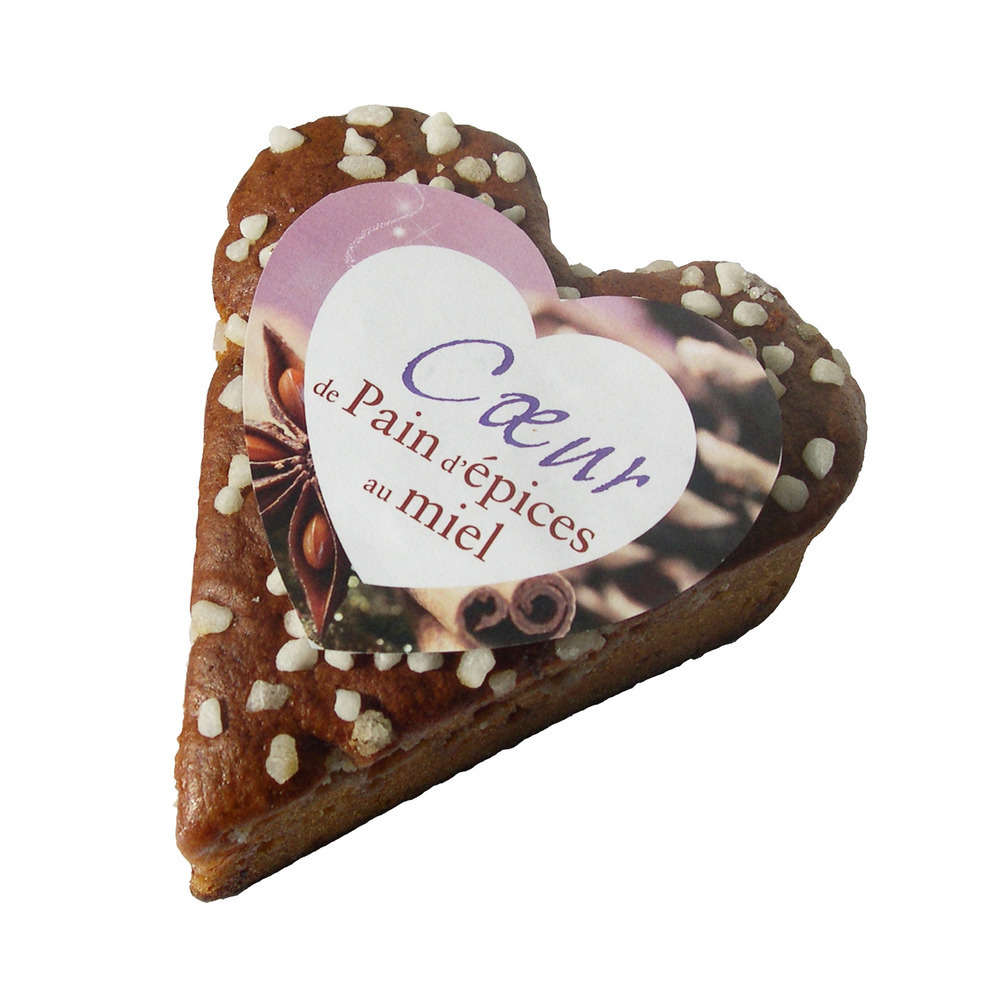 Cœur de pain d'épices à l'ancienne 250gr
